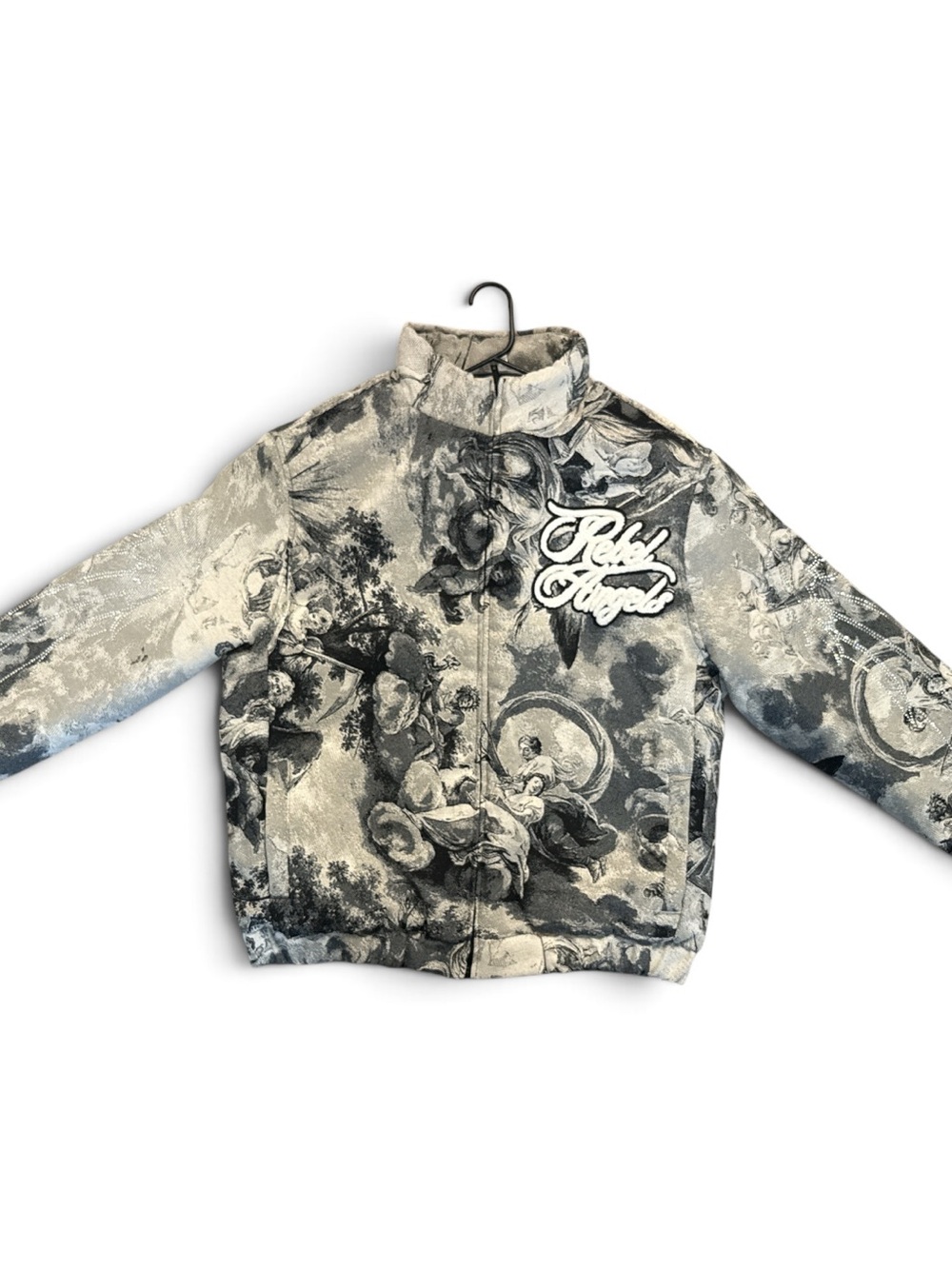 Rebel Angels Bomber Jacket with Script Patch
